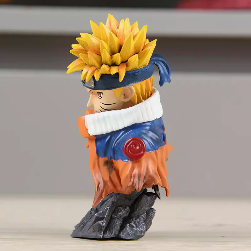 Mô Hình Nhân Vật uzumaki naruto Bằng pvc 10cm Để Bàn Trang Trí