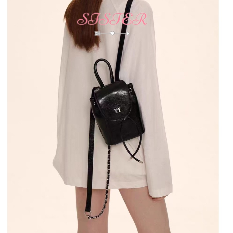 SISTER Balo nữ Korean backpack Quà tặng như túi tote và hộp bút chì May2908 L21T0H4