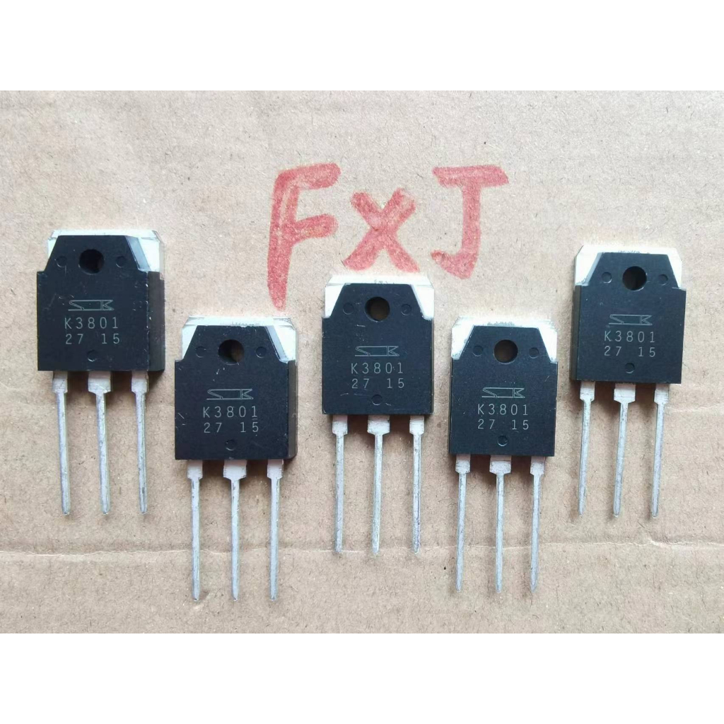 ((5 cái) K3801 2SK3801 Ống hiệu ứng trường dòng điện cao TO-247 40V 70A