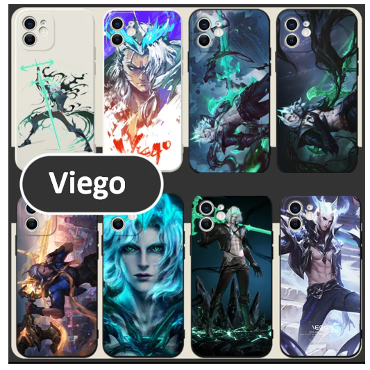 Ốp Điện Thoại Viego LOL League of Legends Cho iPhone 11 Samsung A23 Oppo A5S Vivo Y20 Xiaomi Note11s Huawei Nova3