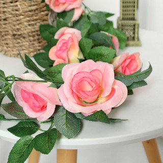 Hoa Hồng Giả Bằng Lụa Trang Trí Đám Cưới