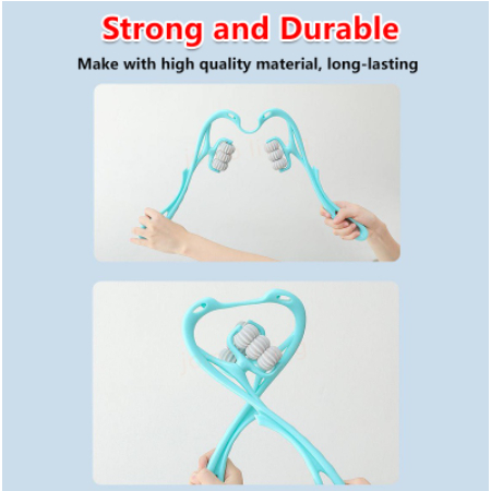 Cây Lăn Mát Xa Cổ Vai Và Cổ Giảm Đau Tiện Dụng ,Dụng Cụ Massage Vùng Cổ Vai Gáy Giúp Giảm Đau Hiệu Quả