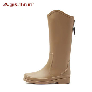 Agsdon Ủng Đi Mưa Bằng Cao Su pvc Mềm Chống Trượt Không Thấm Nước agsdon Cho Nữ