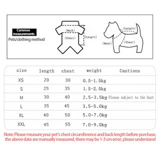 Áo thun cho thú cưng - Size XS-XL