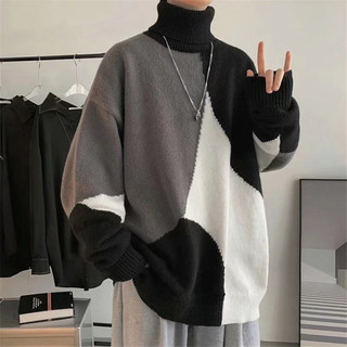 Mới áo len cổ lọ phong cách hàn quốc cho cặp đôi