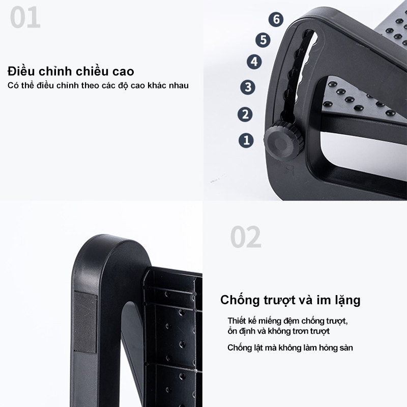 JAERSENT S03 Ghế Gác Chân Văn Phòng-có thể bập bênh công thái học Cải thiện tư thế ngồi, có thể massage，Ghế Gác Chân Văn Phòng