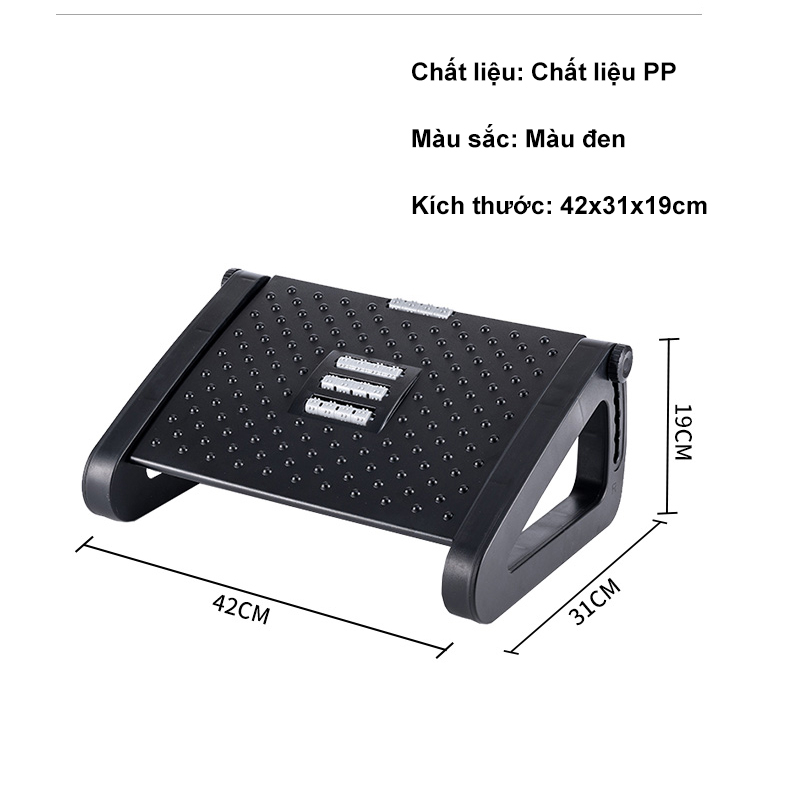 JAERSENT S03 Ghế Gác Chân Văn Phòng-có thể bập bênh công thái học Cải thiện tư thế ngồi, có thể massage，Ghế Gác Chân Văn Phòng