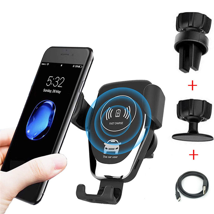 Đế Sạc Điện Thoại Không Dây 30w Cho Xe Hơi android