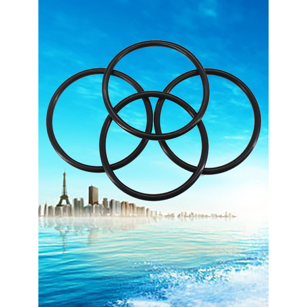 1 Vòng Đệm Cao Su Chống Thấm Nước / Dầu / Chống Mài Mòn Vòng Chữ o Màu Đen 60 cs 3.1mm 51-190mm
