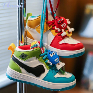 Annie giày bé trai Giày Sneaker Cổ Cao Chống Trượt Thoáng Khí Thời Trang Mùa Thu Cho Bé giày thể thao