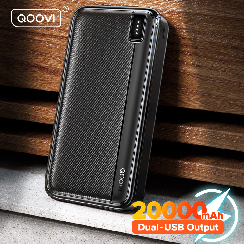 QOOVI Pin Sạc Dự Phòng Dung Lượng Lớn 20000mah