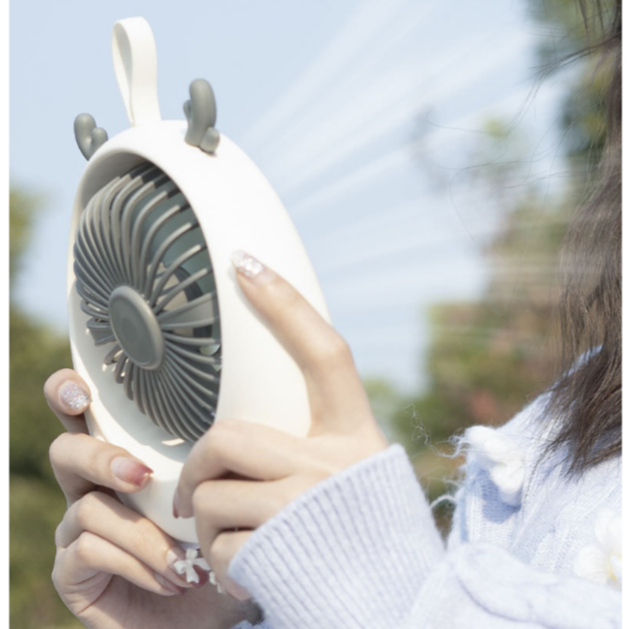 Quạt để bàn, Quạt mini để bàn siêu gió, Nhiều màu sắc USB THREELIVES