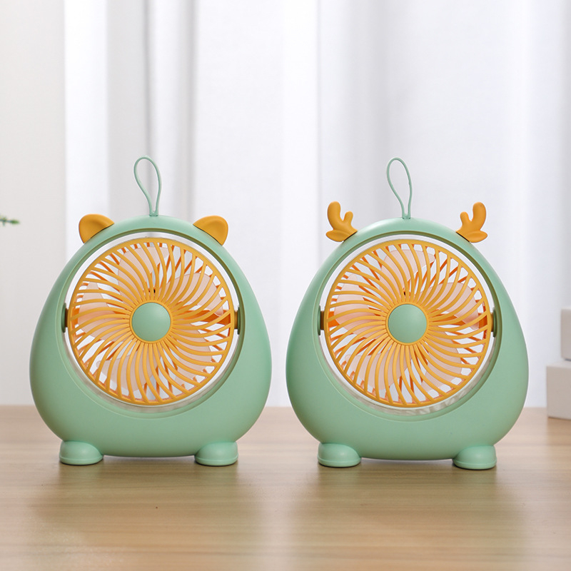 Quạt để bàn, Quạt mini để bàn siêu gió, Nhiều màu sắc USB THREELIVES