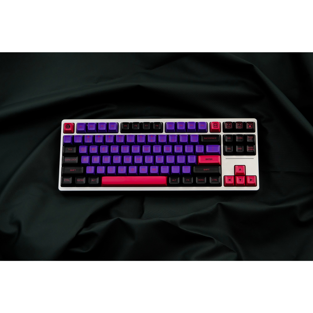 Gengar Keycap 150 key PBT Keycaps QXA Profile DYE-SUB Cá Tính Cho MX Switch Bàn Phím Cơ