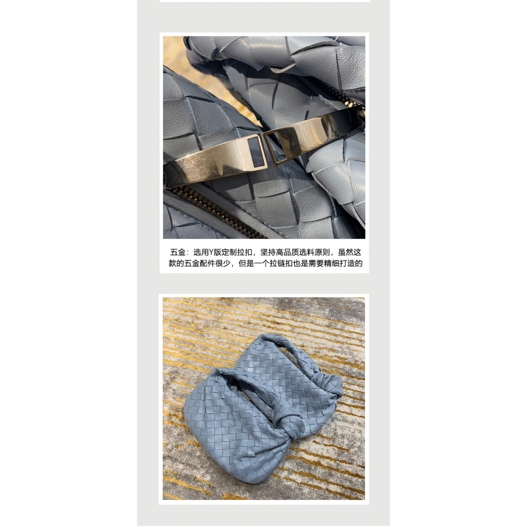 Túi Xách Da Thật Đeo Dưới Cánh Tay mini Thắt Nút Hình Đám Mây Thời Trang Cho Nữ