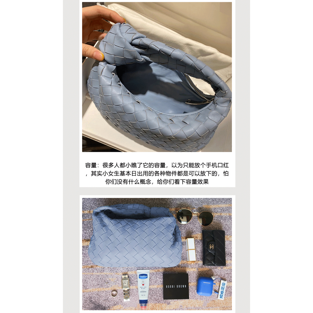 Túi Xách Da Thật Đeo Dưới Cánh Tay mini Thắt Nút Hình Đám Mây Thời Trang Cho Nữ