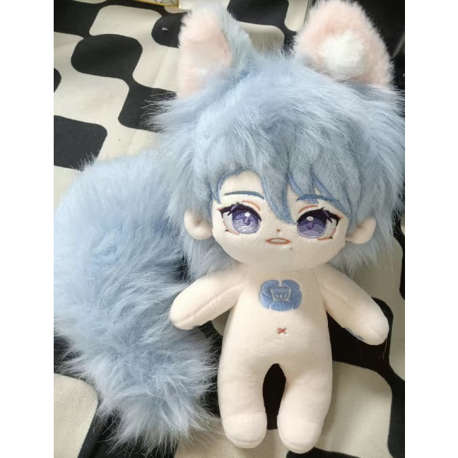 Búp Bê 20cm genshin kamisato ayato Nhồi Bông cotton Mặc Trang Phục Hóa Trang anime one piece