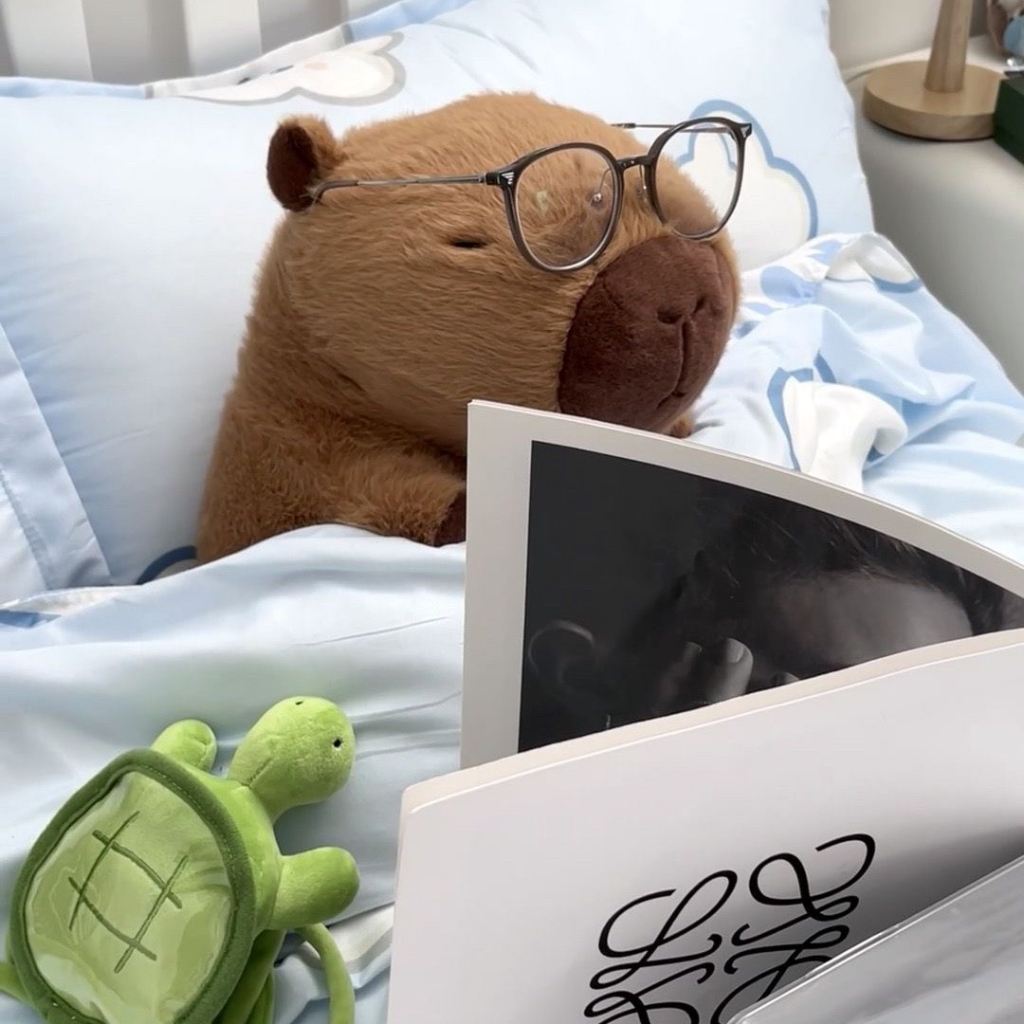 🌟Gấu bông Capybara Búp Bê Nhồi Bông Capybara Đáng Yêu Gấu Bông Mô Phỏng CapybaraĐồ chơi nhồi bông quà tặng trẻ em