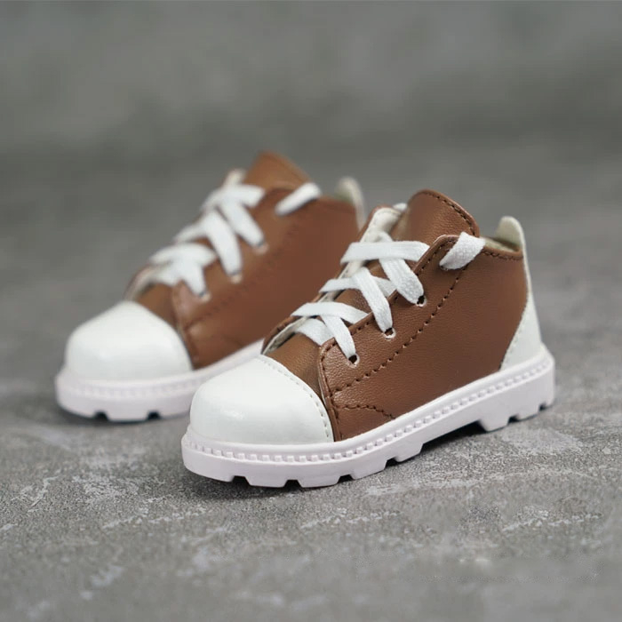 Giày Da Thắt Dây Cho Búp Bê bjd 1 / 3 1 / 4