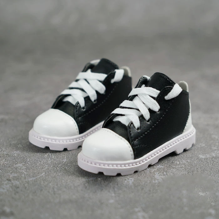 Giày Da Thắt Dây Cho Búp Bê bjd 1 / 3 1 / 4