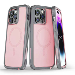 Ôp Điện Thoại Silicon Nam Châm 2 Trong 1 Chống Sốc Cho iphone 13 15 14 pro max 15 14 plus 12 pro max Ốp