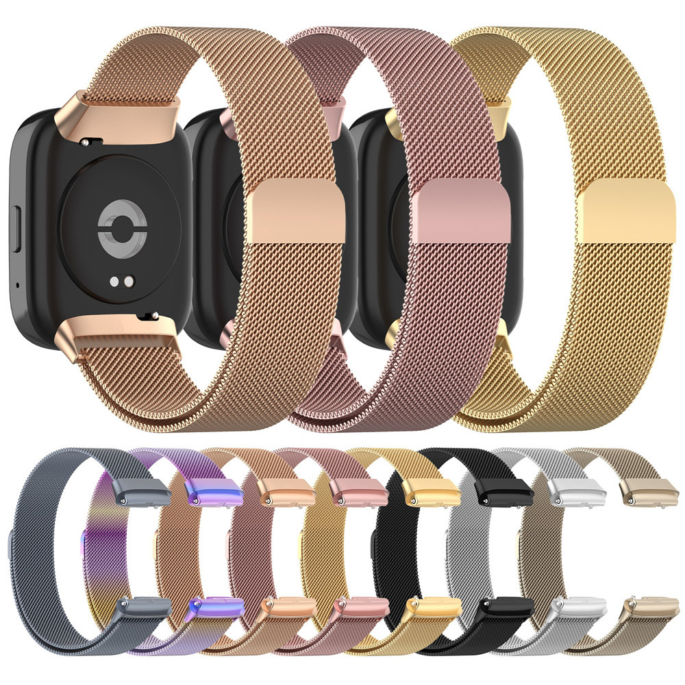 Dây Đeo Inox Cho Đồng Hồ Thông Minh Redmi Watch 4 3 / Redmi Watch 3 Active