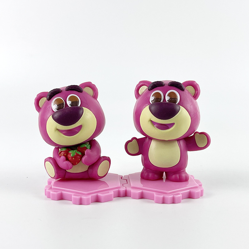 DISNEY Set 8 Mô Hình Nhân Vật Phim Hoạt Hình toy story 5-8cm