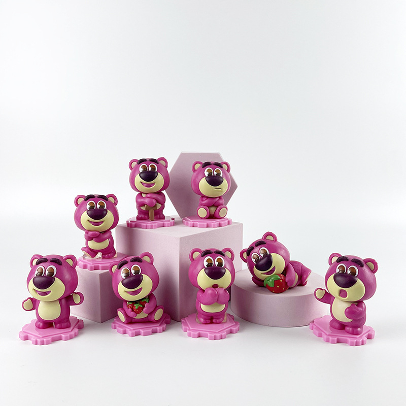 DISNEY Set 8 Mô Hình Nhân Vật Phim Hoạt Hình toy story 5-8cm