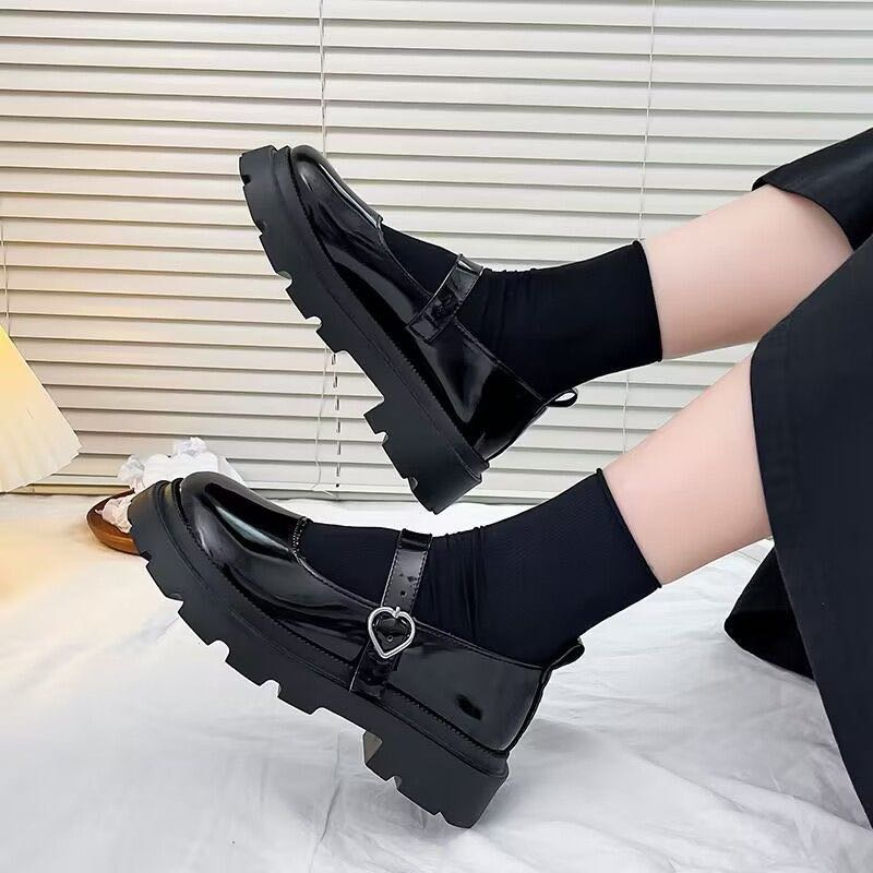 Giày Mary Jane UNTEEY B28G17P đế mềm thời trang 2023 cao cấp cho nữ