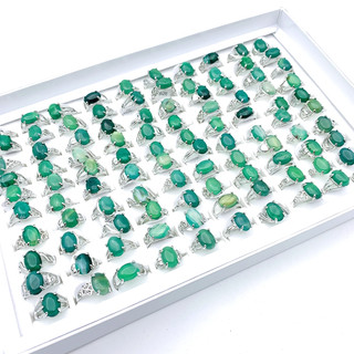 Set 20 Nhẫn Bạc Thời Trang retro Cho Nữ