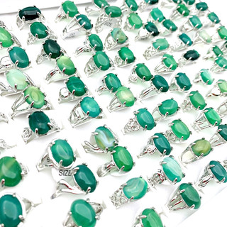 Set 20 Nhẫn Bạc Thời Trang retro Cho Nữ