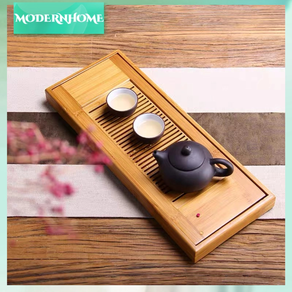 ModernHome 1 Tre Trà Mini Khay Phục Vụ Trung Quốc Gongfu Đĩa Cho Văn Phòng Nhà Bàn 38*15 Cm
