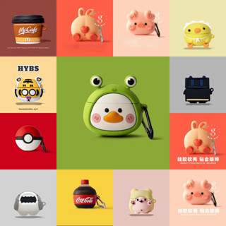 Cho Baseus Wm02 ốp tai ng Case Vỏ Bảo Vệ Hộp Sạc Tai Nghe Airpods Họa Tiết Hoạt Hình Kuromi Dễ Thương