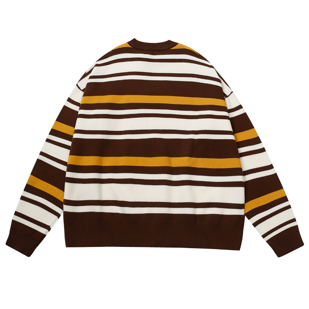 Áo sweater Dệt Kim Thêu Họa Tiết Thời Trang Cho Nam Nữ