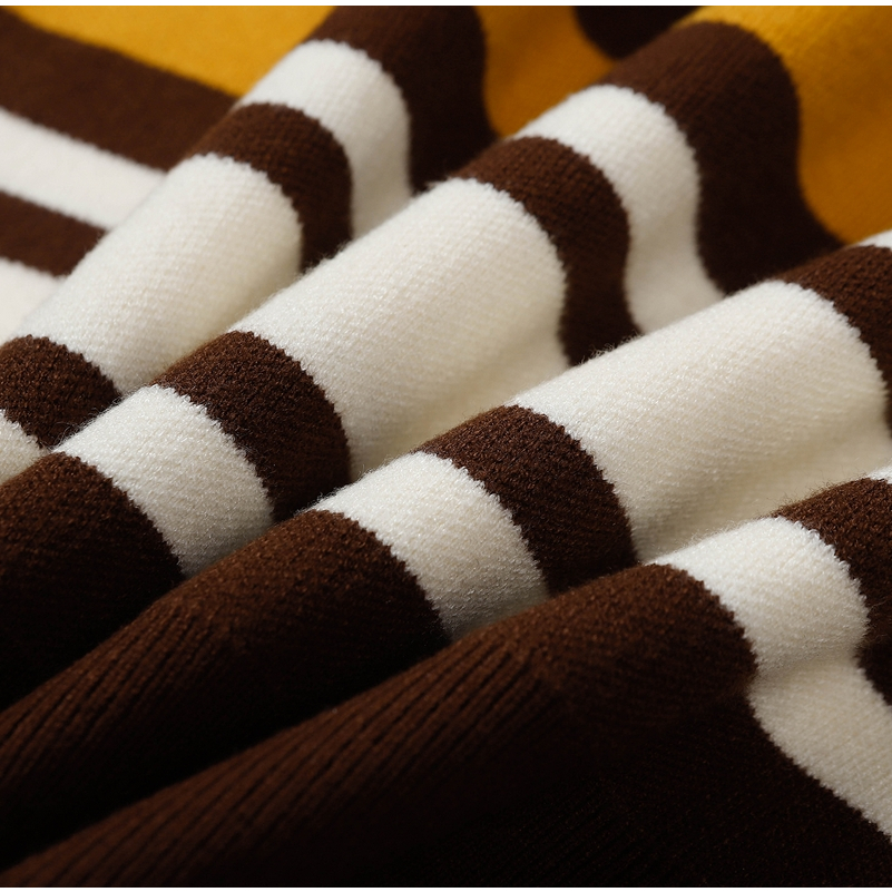 Áo sweater Dệt Kim Thêu Họa Tiết Thời Trang Cho Nam Nữ