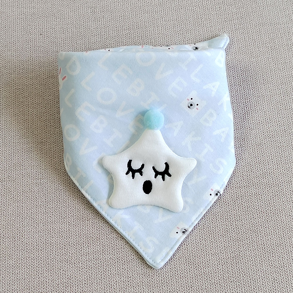 1 Yếm Ăn Bằng cotton Cho Bé Sơ Sinh