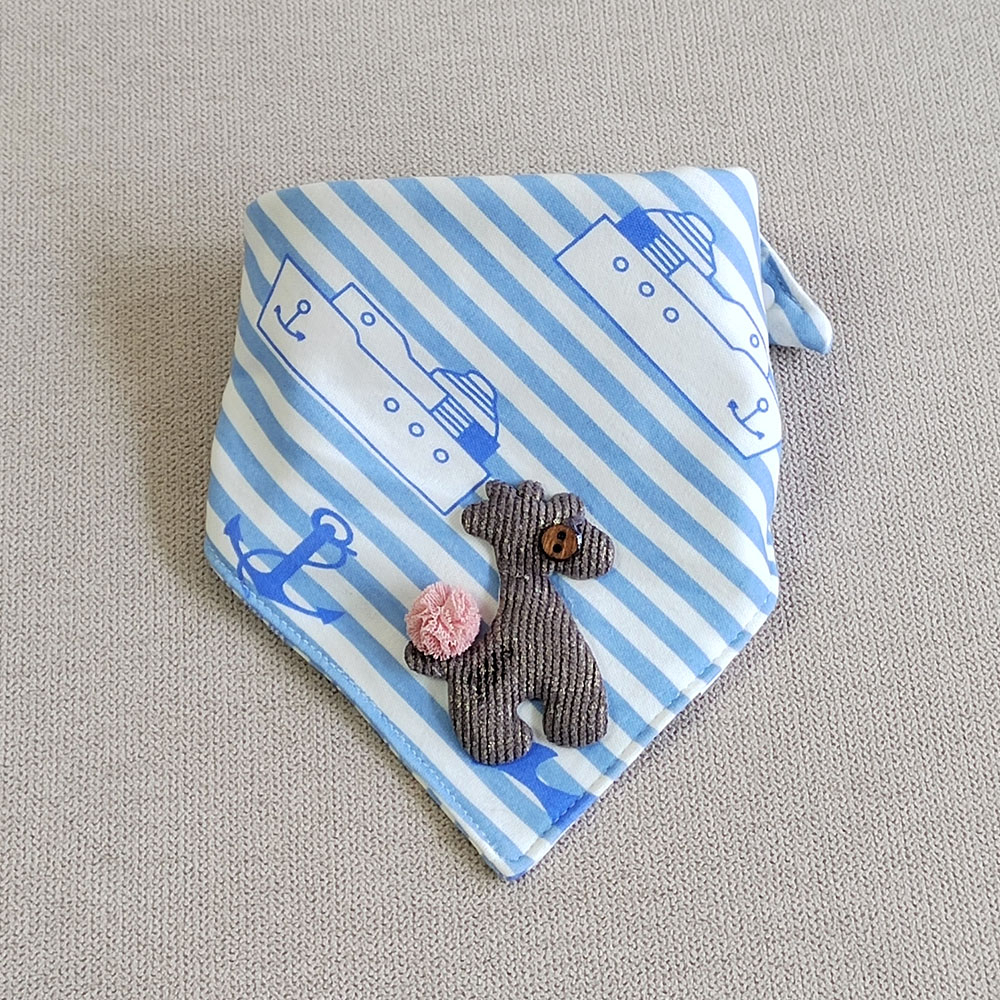 1 Yếm Ăn Bằng cotton Cho Bé Sơ Sinh