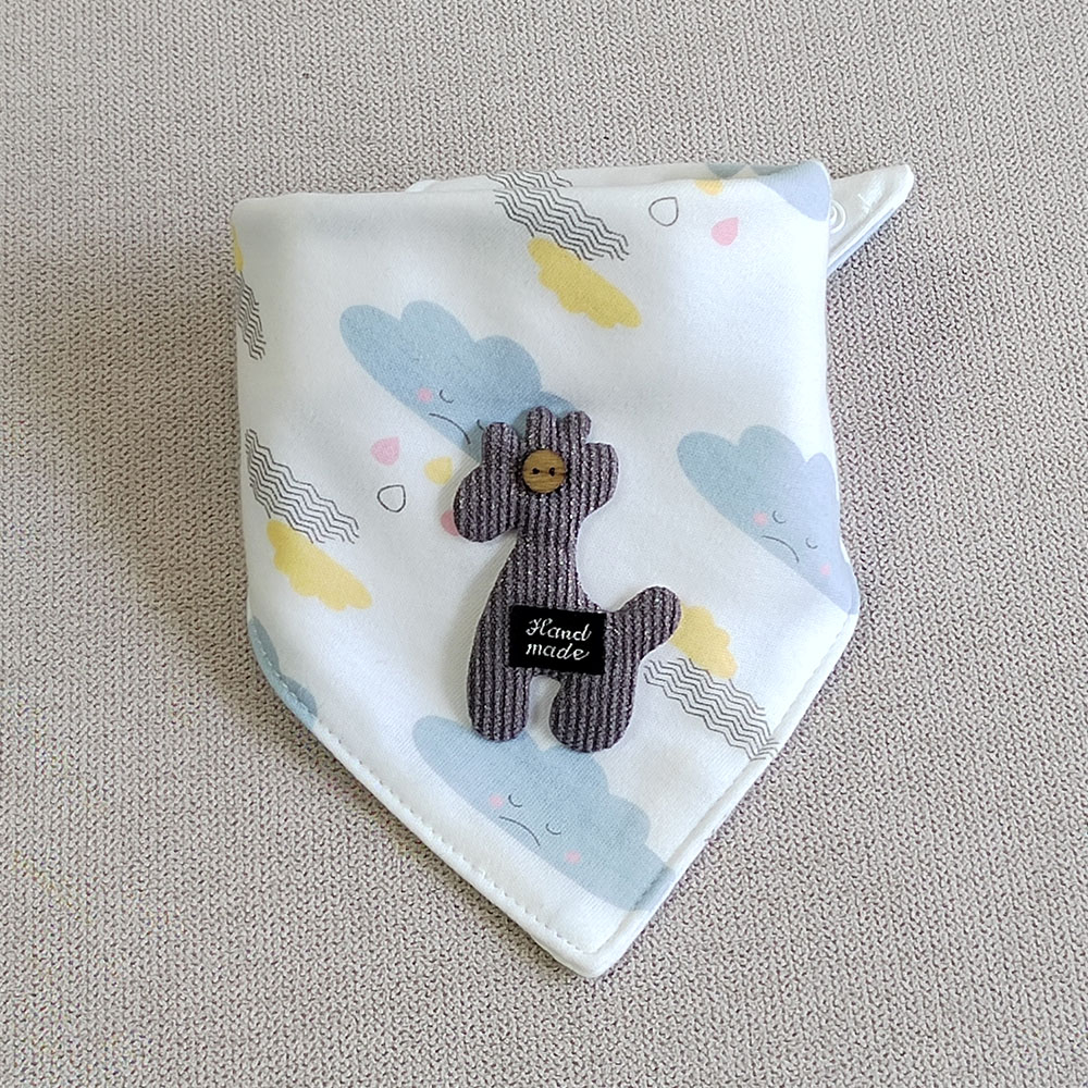 1 Yếm Ăn Bằng cotton Cho Bé Sơ Sinh