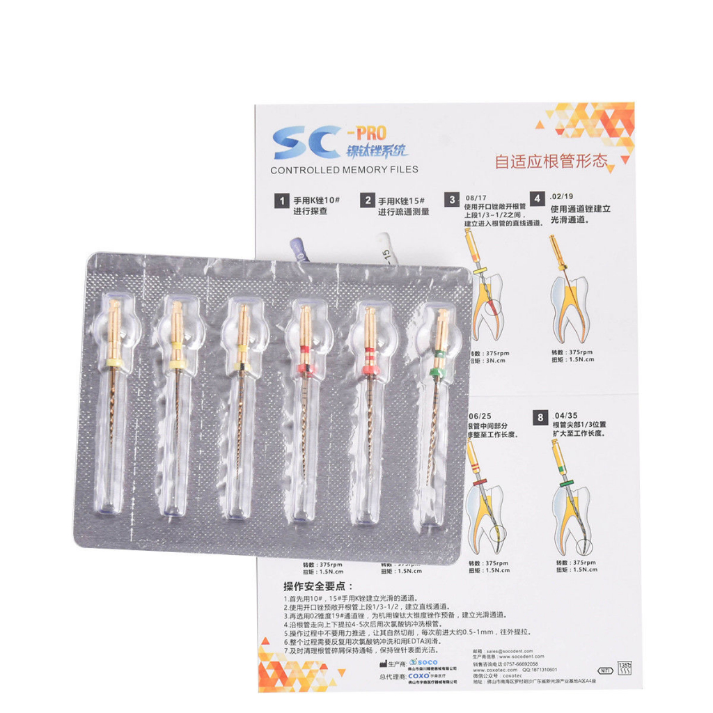 Cxoxo Bộ 6 Dũa Móng Tay sc-pro 21mm / 25mm