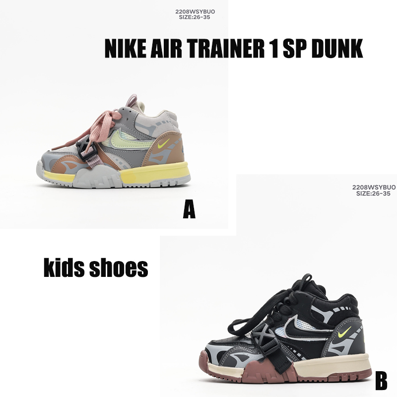 Giày Thể Thao Chơi Bóng Rổ Nike air trainer 1 sp dunk 274 Dành Cho Trẻ Em