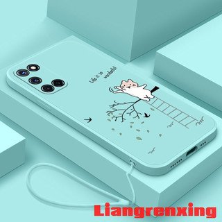 ốp lưng Ốp Điện Thoại Silicon Mềm Chống Sốc Cho oppo a52 a92 a74 5g ytklm01 viền vuông cute