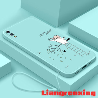ốp lưng Ốp Điện Thoại Silicon Mềm Chống Sốc Cho vivo y91c vivo y1s vivo y93 vivo v11 pro ytklm01 viền vuông cute