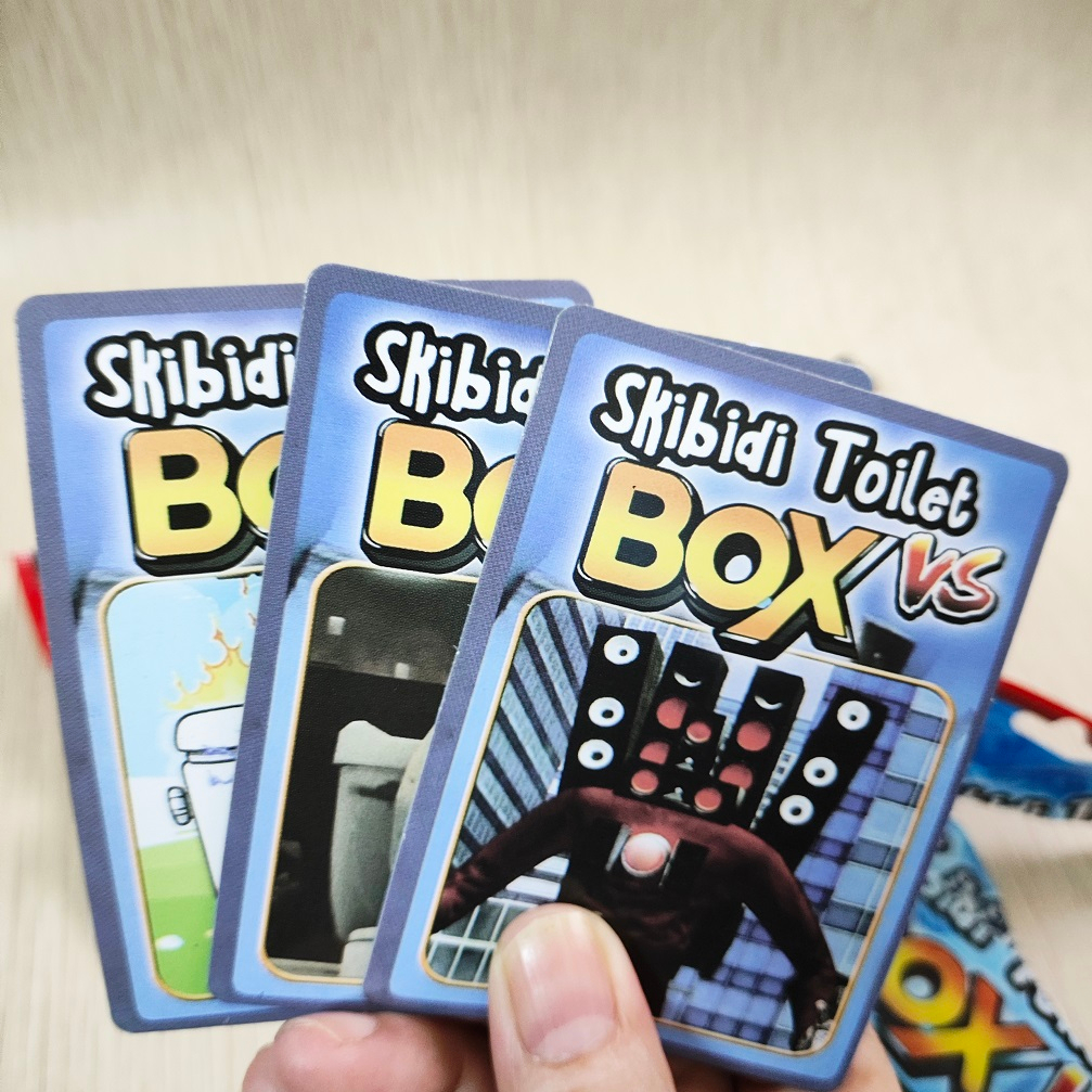 1 Gói Mô Hình Nhân Vật Hoạt Hình Trượt Tuyết 6-11cm Skibidi Toilet man vs Box