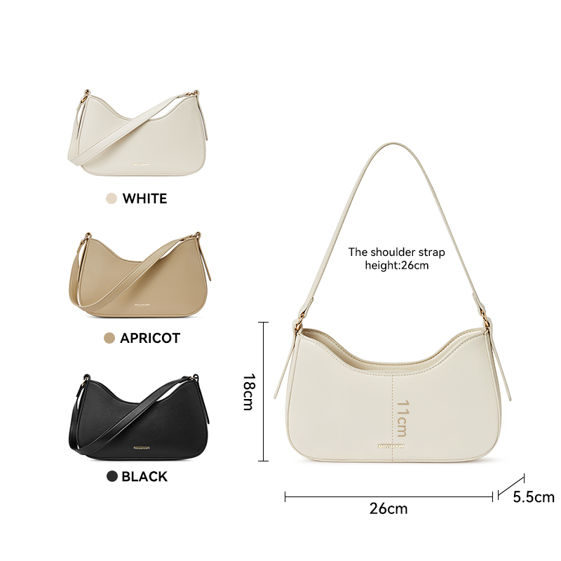 Túi xách nữ MOSSDOOM thiết kế đơn giản dễ phối đồ thời trang