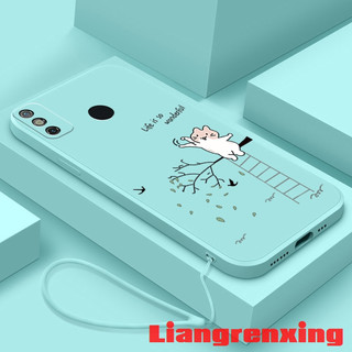ốp lưng Ốp Điện Thoại Silicon Mềm Chống Sốc Cho tecno spark 6 go techno spark 6 go spark 6 go ytklm01 viền vuông cute