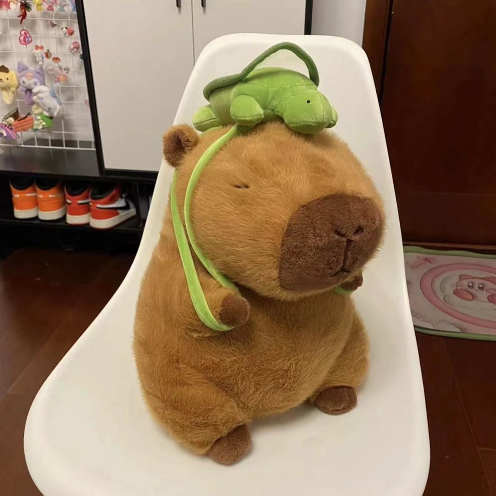 🔥CÓ SẴN🔥Gấu bông Capybara siêu mềm Búp Bê Nhồi Bông Capybara Mềm Mại Đáng Yêu, Gấu Bông Mô Phỏng Capybara