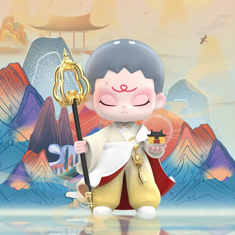 Mô Hình Đồ Chơi Nhân Vật Cô Gái Da Rắn Trắng Phong Cách Trung Quốc Dùng Trang Trí Bàn