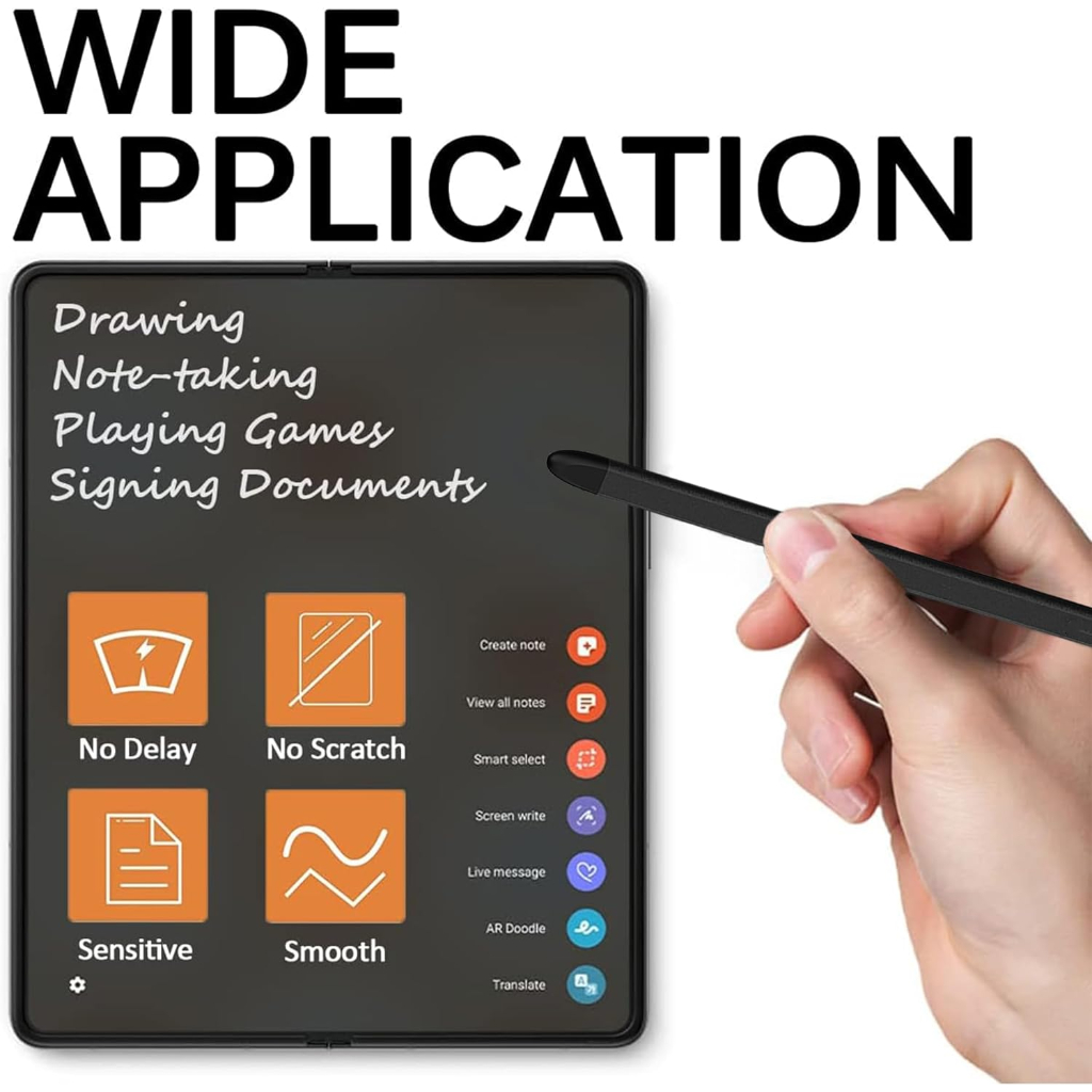 Tương Thích Với Màn Hình Cảm Ứng Sang Trọng Cho samsung galaxy z fold 5 s pen stylus, no bluetooth & Độ Nhạy Cao