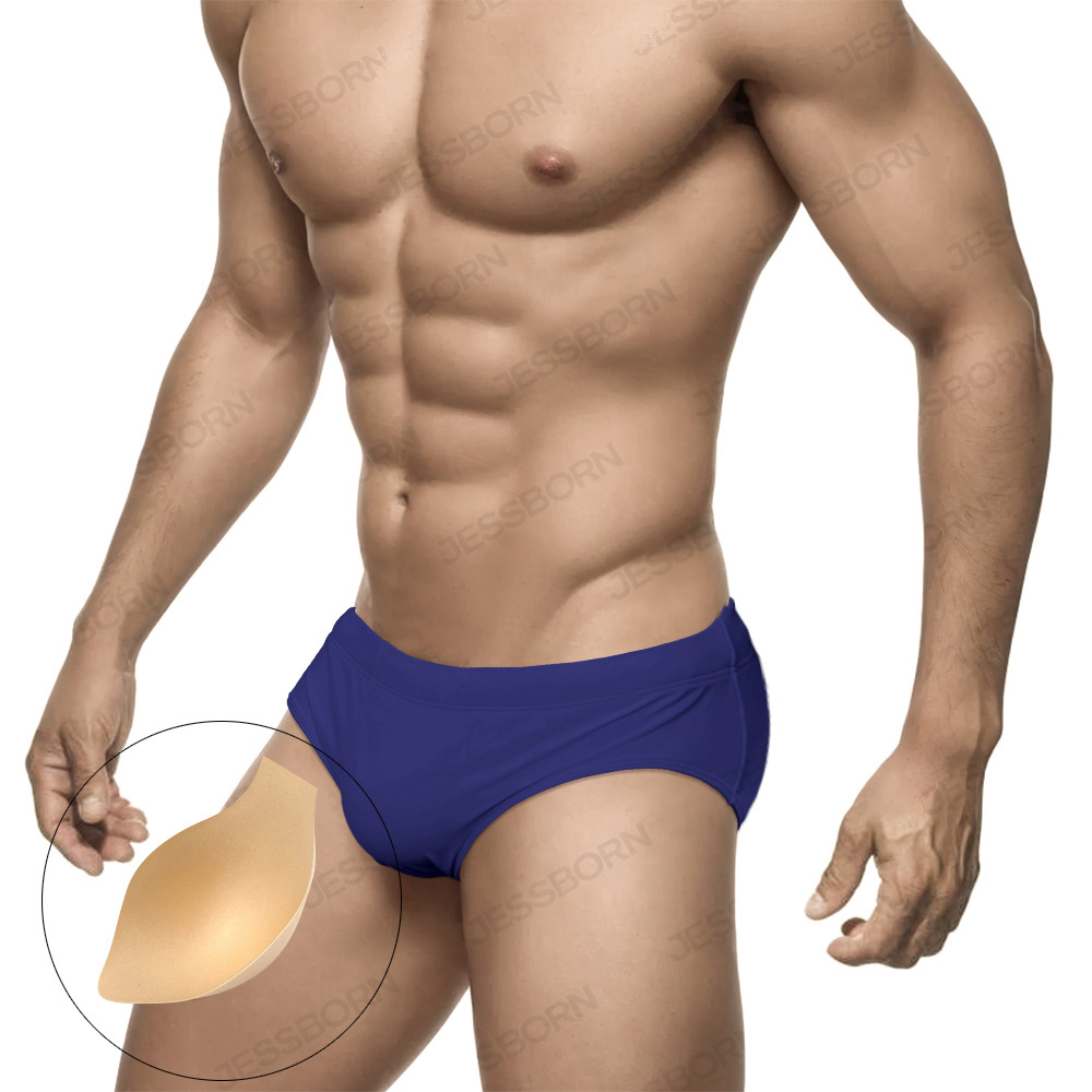 Quần Bơi Lưng Thấp Chất Liệu polyester Nhanh Khô Có 9 Màu gg644 Cho Nam