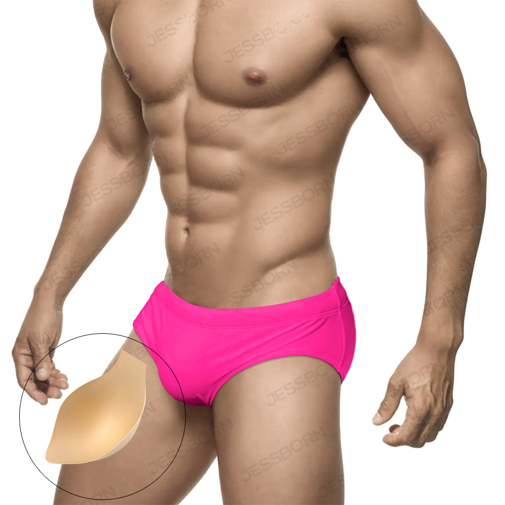 Quần Bơi Lưng Thấp Chất Liệu polyester Nhanh Khô Có 9 Màu gg644 Cho Nam